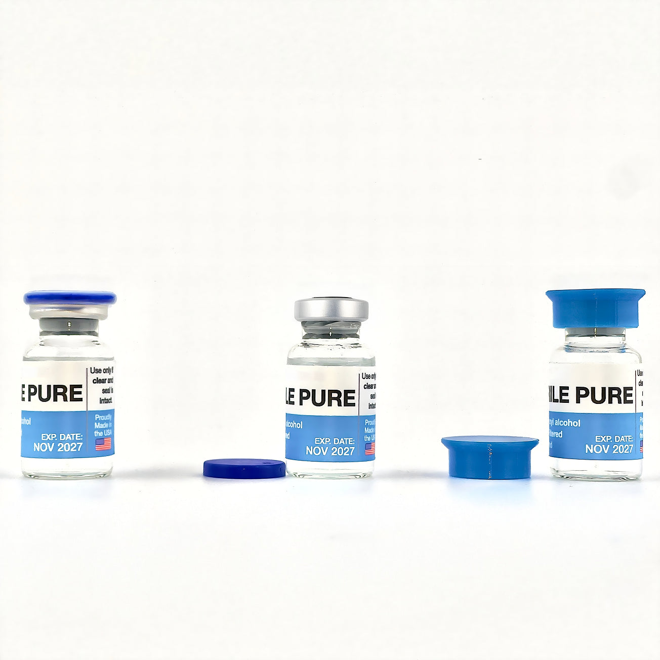 Benzyl Alcohol 0.9% in Ultra-Pure Water | with Protective Cap | Research Use Only