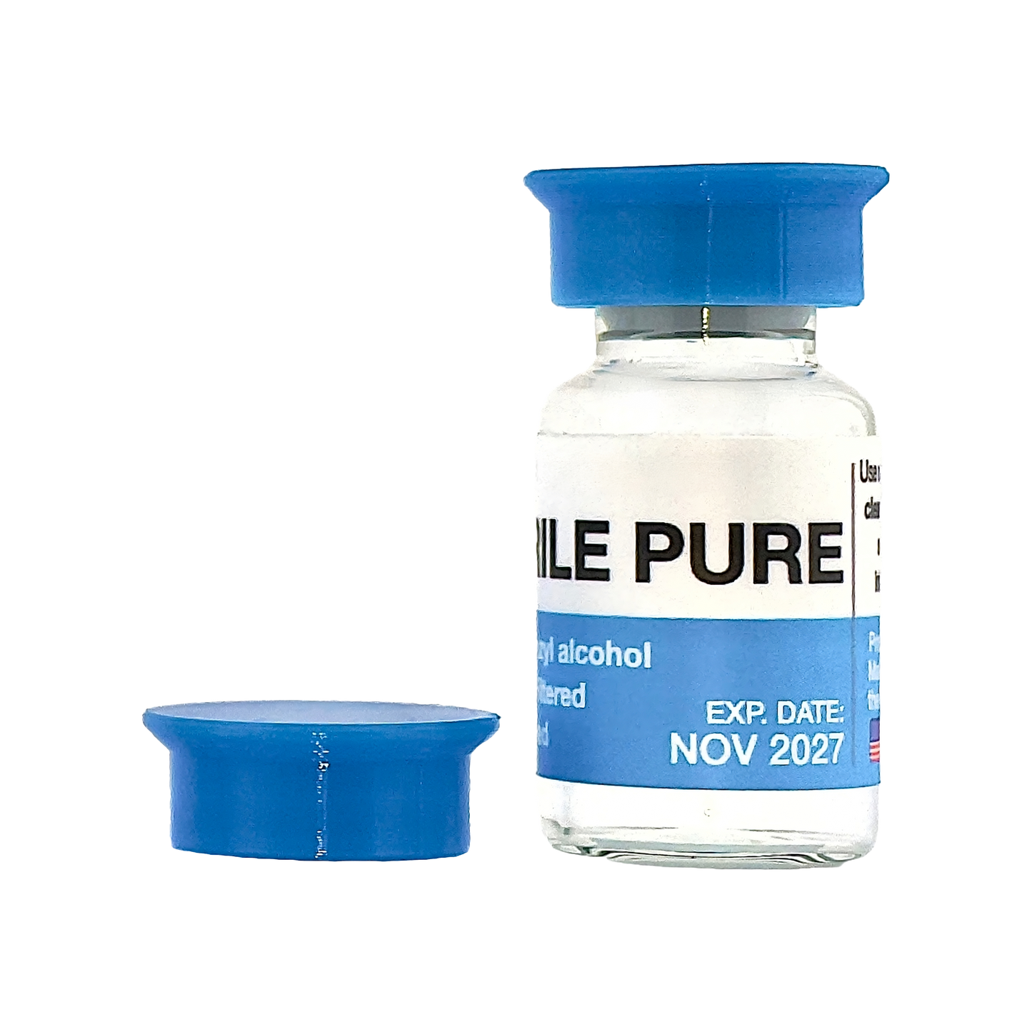 Benzyl Alcohol 0.9% in Ultra-Pure Water | with Protective Cap | Research Use Only
